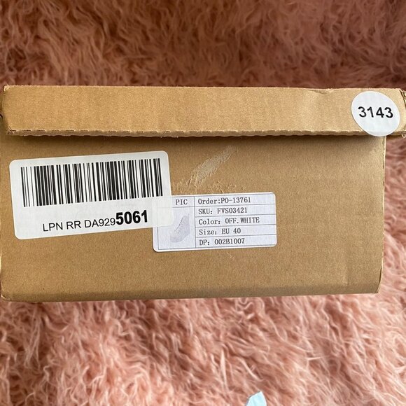 Feversole Platform Lace Up Sneakers  White NWT - Picture 5 of 5